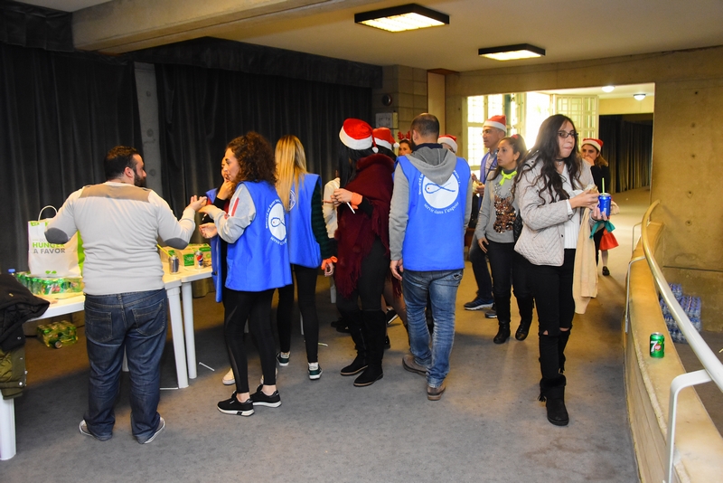 Saint Vincent de paul celebrating Christmas at Jesus & Mary school